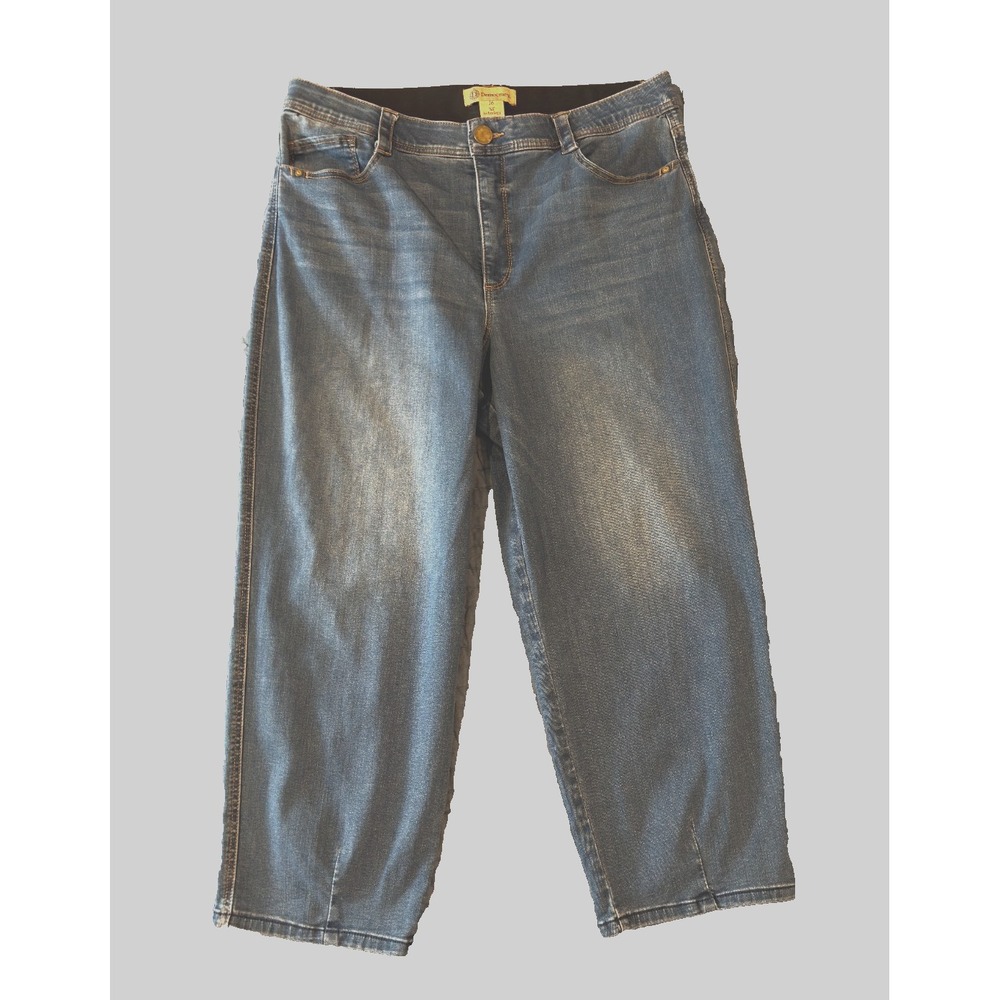 Democracy Ab Technology Skyrise Baggy Barrel Leg Jeans Women's 16 Stretchy